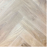 14 MM REAL WOOD LIGHT SMOKED OAK HERRINGBONE  FLOORING