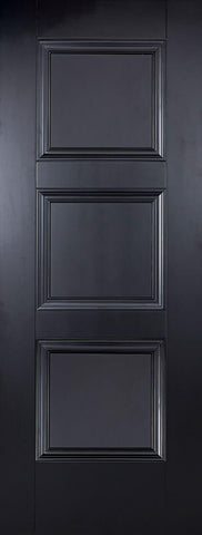 Premium Black Amsterdam Fire Door
