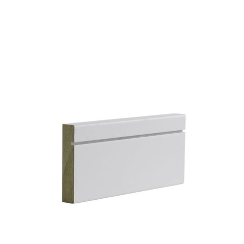 Architrave - Shaker white primed - Pack for door