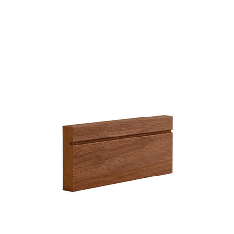 Architrave - Shaker walnut veneer - Pack for door