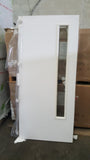 2040 x 926 x 54MM FD60 VICAIMA FACTORY INDUSTRIAL PRIMED DFG01 (L)CLEAR GLAZED DOOR