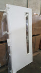 2040 x 926 x 54MM FD60 VICAIMA FACTORY INDUSTRIAL PRIMED DFG01 (L)CLEAR GLAZED DOOR