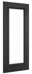 Blenheim Black Prefinished Glass Interior Door