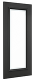 Blenheim Black Prefinished Glass Interior Door