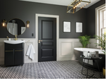 Windsor Black Prefinished Interior Fire Door