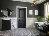 Windsor Black Prefinished Interior Fire Door