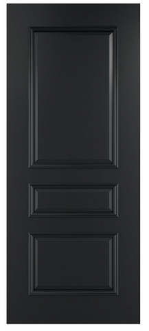 Windsor Black Prefinished Interior Fire Door