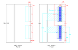 2040 x 926 x 44MM FD30 PREMDOR PAINT GRADE POPULAR 16G CLEAR GLAZED DOOR