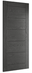 Seville Brushed Black Oak Interior Door