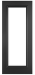 Blenheim Black Prefinished Glass Interior Door