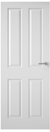 ## CLEARANCE ## 4 Panel Hollow Core Textured Door - White Primed