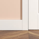 18 X 69 MM MR PRIMED MDF SQUARE EDGE PROFILE - SAM04 - 5.49 METRE LENGTH
