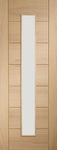 Palermo Prefinished Original 1 light Oak with Clear Glass