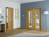 Palermo Prefinished Original Oak Fire Door