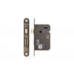 Bathroom Lock 3 lever Satin Nickel - British standard approved