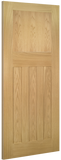 Cambridge Unfinished Oak Interior Door