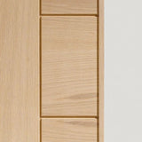 Palermo Unfinished Original 1 light Oak Door with Clear Glass