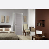 Vancouver Prefinished Light Grey Door - FD30