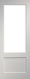 Madison White Primed Glazed Interior Door