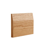 Skirting - Half Splayed oak veneer - Pack of four