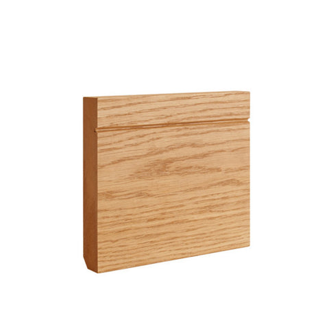 Skirting - Shaker oak veneered - Pack of four