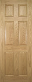 Oxford Prefinished Oak Interior Door