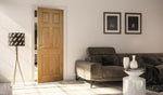 Oxford Prefinished Oak Interior Door