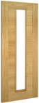 Seville Prefinished Oak 1L Glazed Interior Door