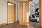 Seville Prefinished Oak Interior Door