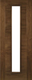 Seville Prefinished Walnut 1L Glazed Interior Door