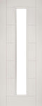 Seville White Primed 1L Glazed Interior Door