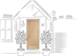 Suffolk External Oak Door