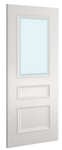 Windsor White Primed Glazed Interior Door